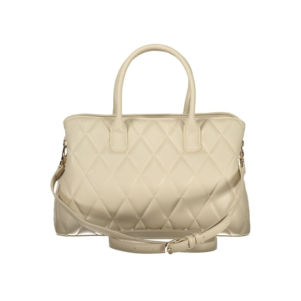 Mario Valentino Beige Polyethylene Handbag