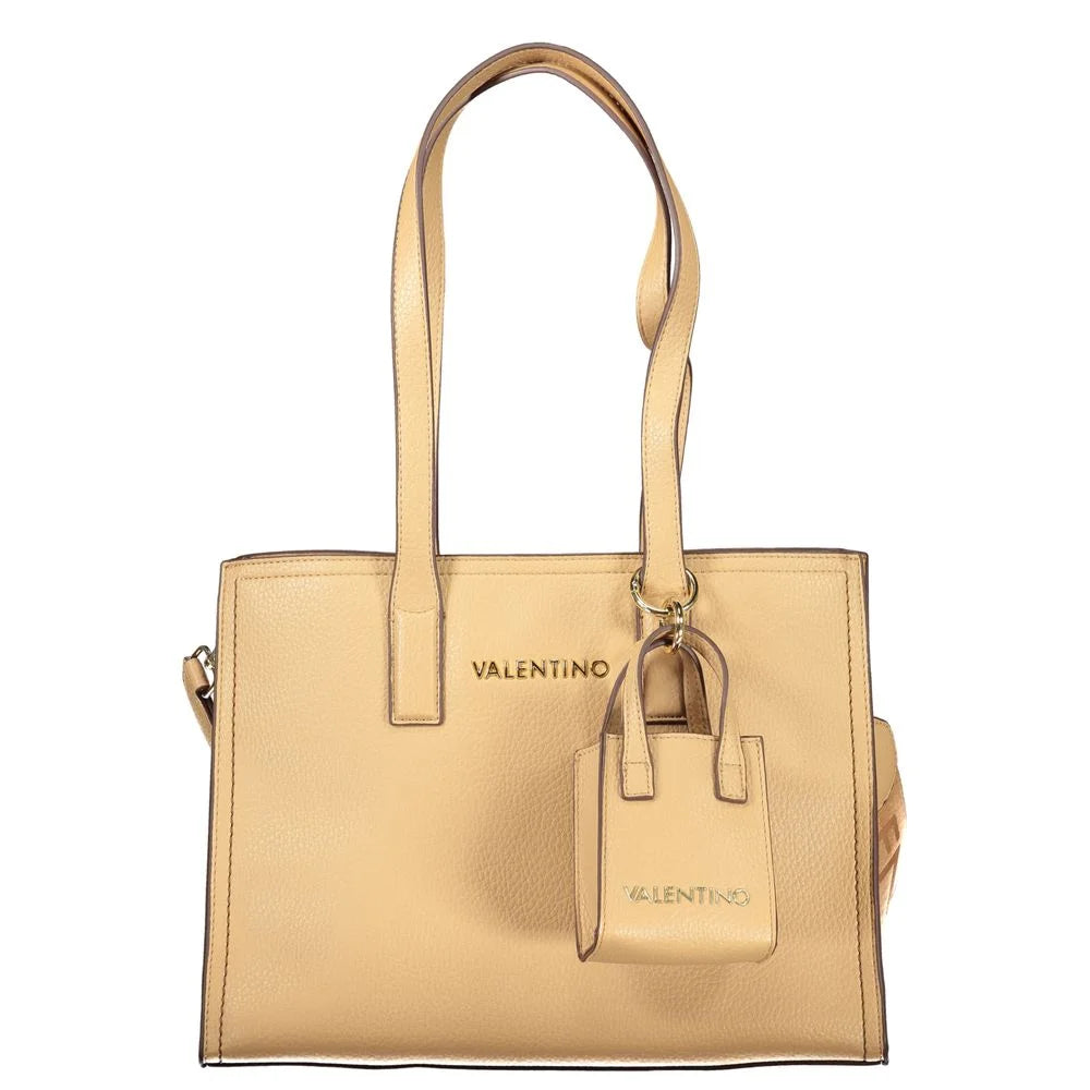 Mario Valentino Beige Polyethylene Handbag