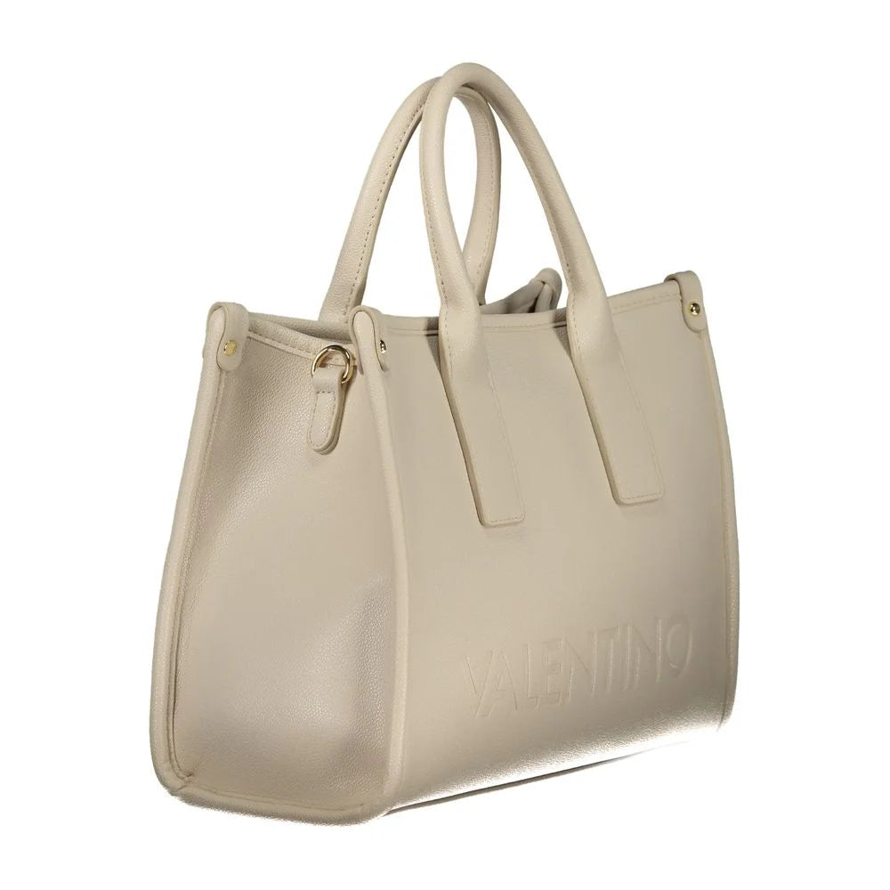 Mario Valentino Beige Polyethylene Handbag