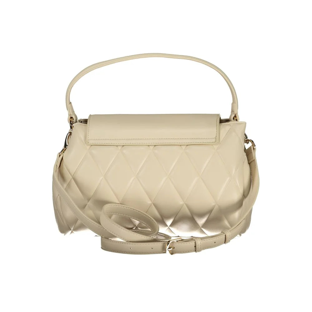 Mario Valentino Beige Polyethylene Handbag
