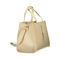 Mario Valentino Beige Polyethylene Handbag