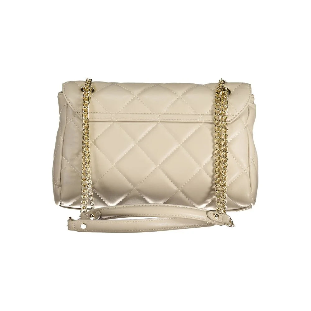 Mario Valentino Beige Polyethylene Handbag