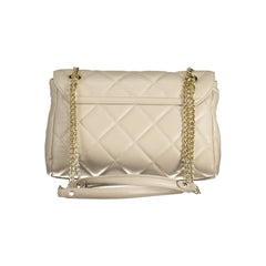Mario Valentino Beige Polyethylene Handbag