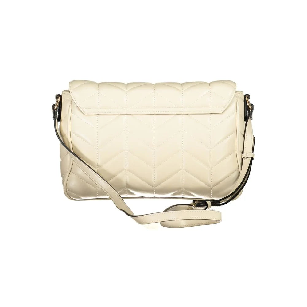 Mario Valentino Beige Polyethylene Handbag - Cross Body Bags