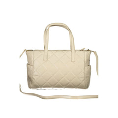 Mario Valentino Beige Polyethylene Handbag - Shopper Bags