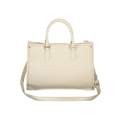 Mario Valentino Beige Polyethylene Handbag - Shopper Bags