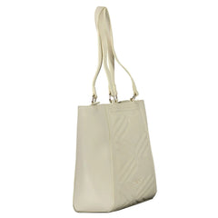 Mario Valentino Beige Polyethylene Handbag - Shopper Bags