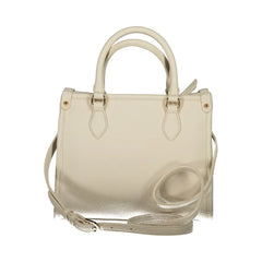 Mario Valentino Beige Polyethylene Handbag - Shopper Bags