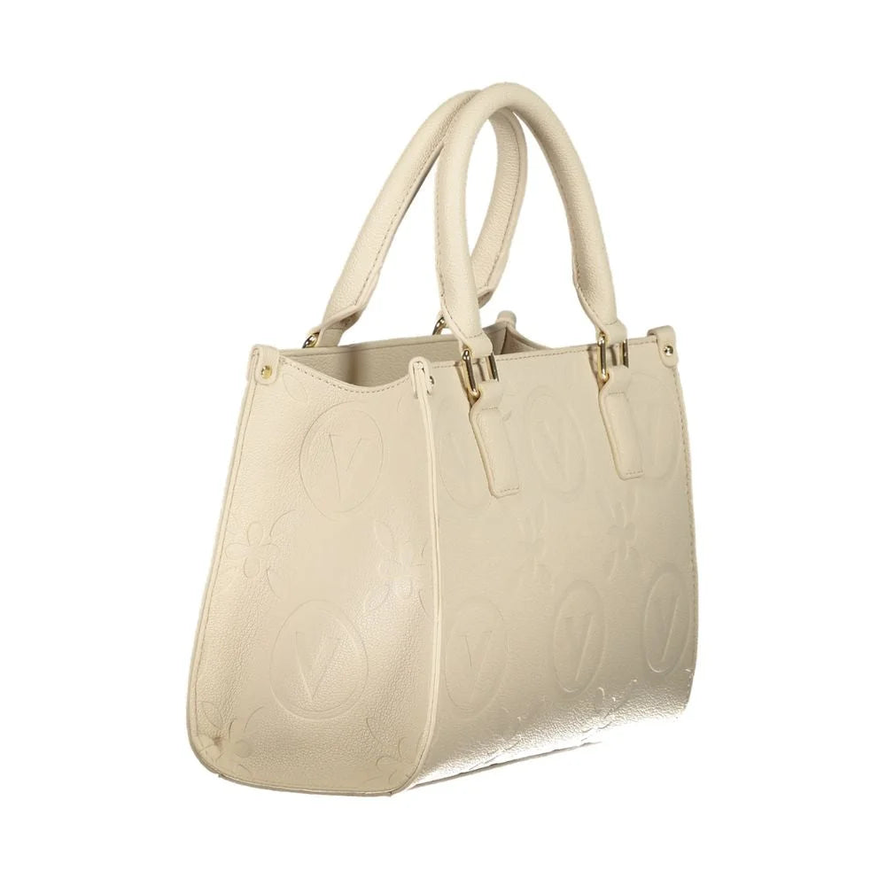 Mario Valentino Beige Polyethylene Handbag - Shoulder Bags
