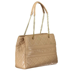 Mario Valentino Beige Polyethylene Handbag - Shoulder Bags