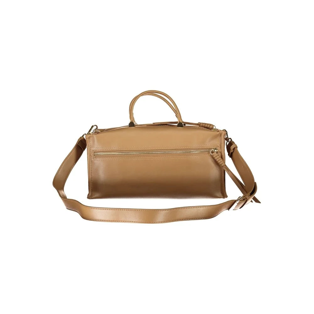 Mario Valentino Beige Polyethylene Handbag - Shoulder Bags