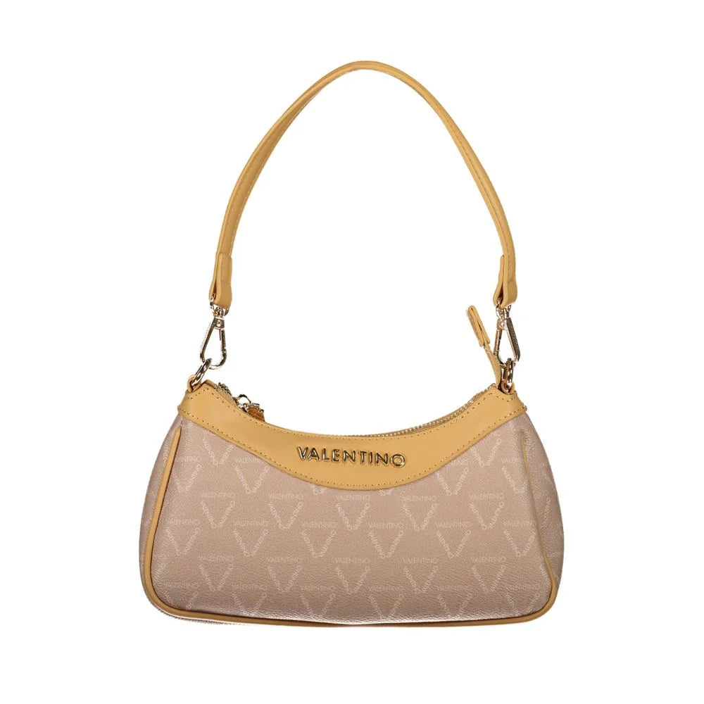 Mario Valentino Beige Polyethylene Handbag - Shoulder Bags