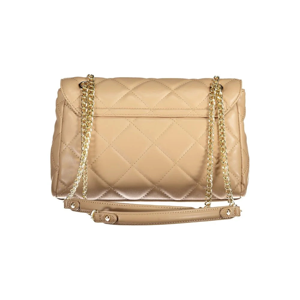 Mario Valentino Beige Polyethylene Handbag - Shoulder Bags