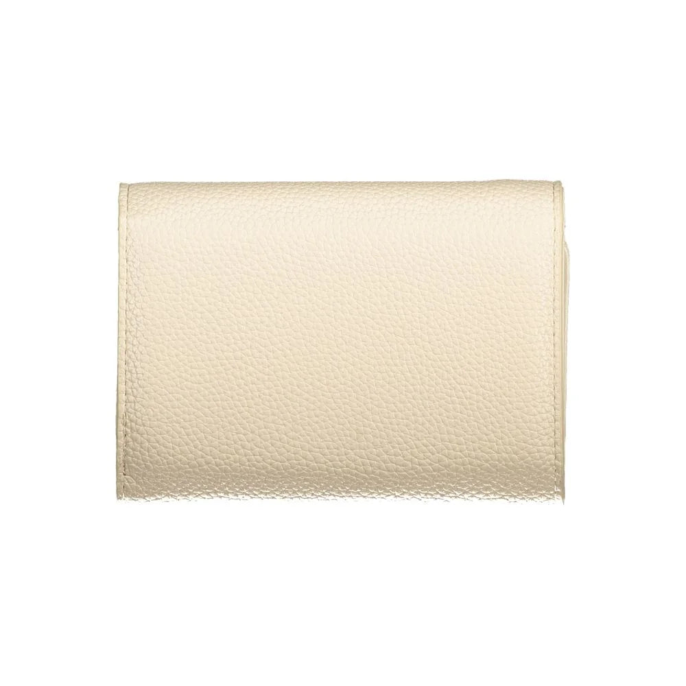 Mario Valentino Beige Polyethylene Wallet - Wallets