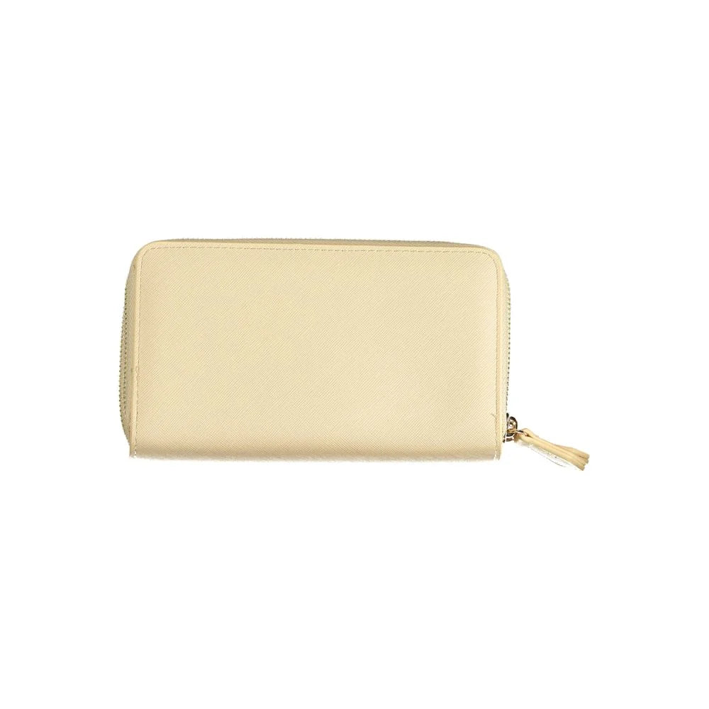 Mario Valentino Beige Polyethylene Wallet - Wallets
