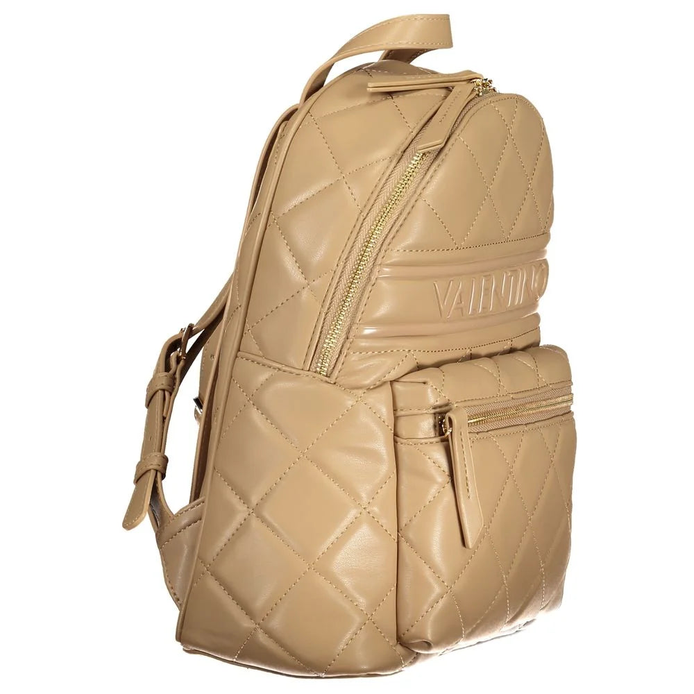 Mario Valentino Beige Polyethylene Women Backpack - Backpacks