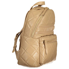 Mario Valentino Beige Polyethylene Women Backpack - Backpacks