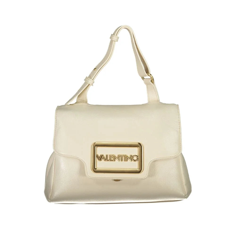 Mario Valentino Beige Polyethylene Women Handbag