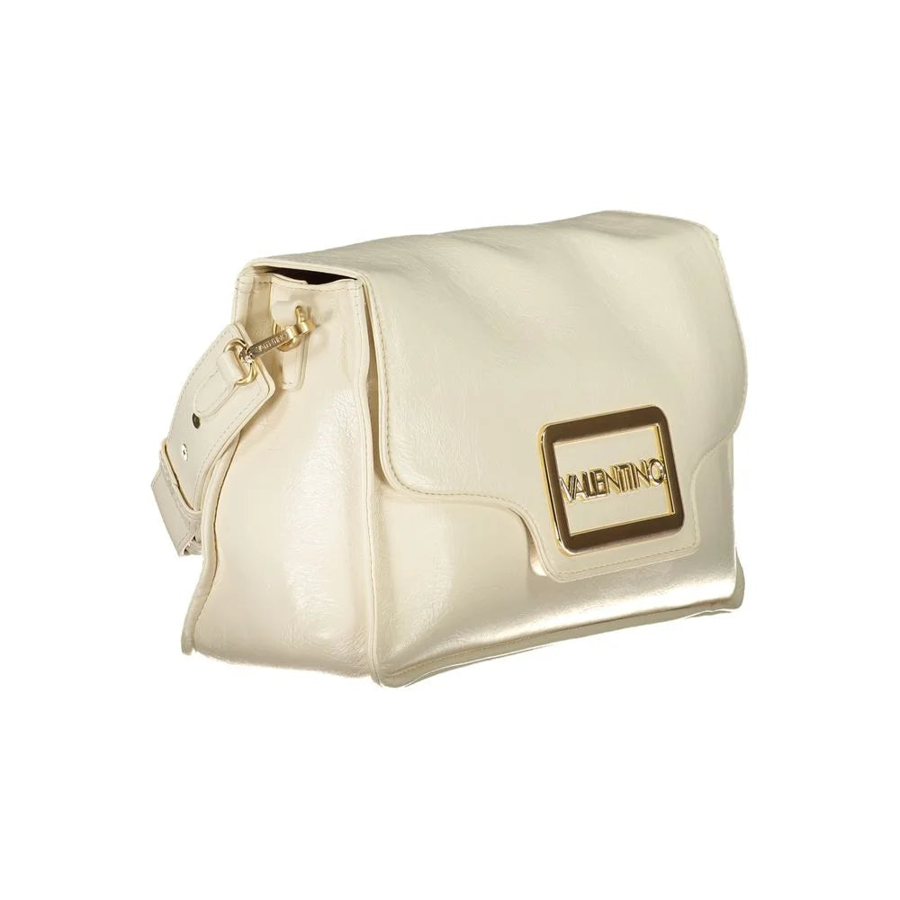 Mario Valentino Beige Polyethylene Women Handbag