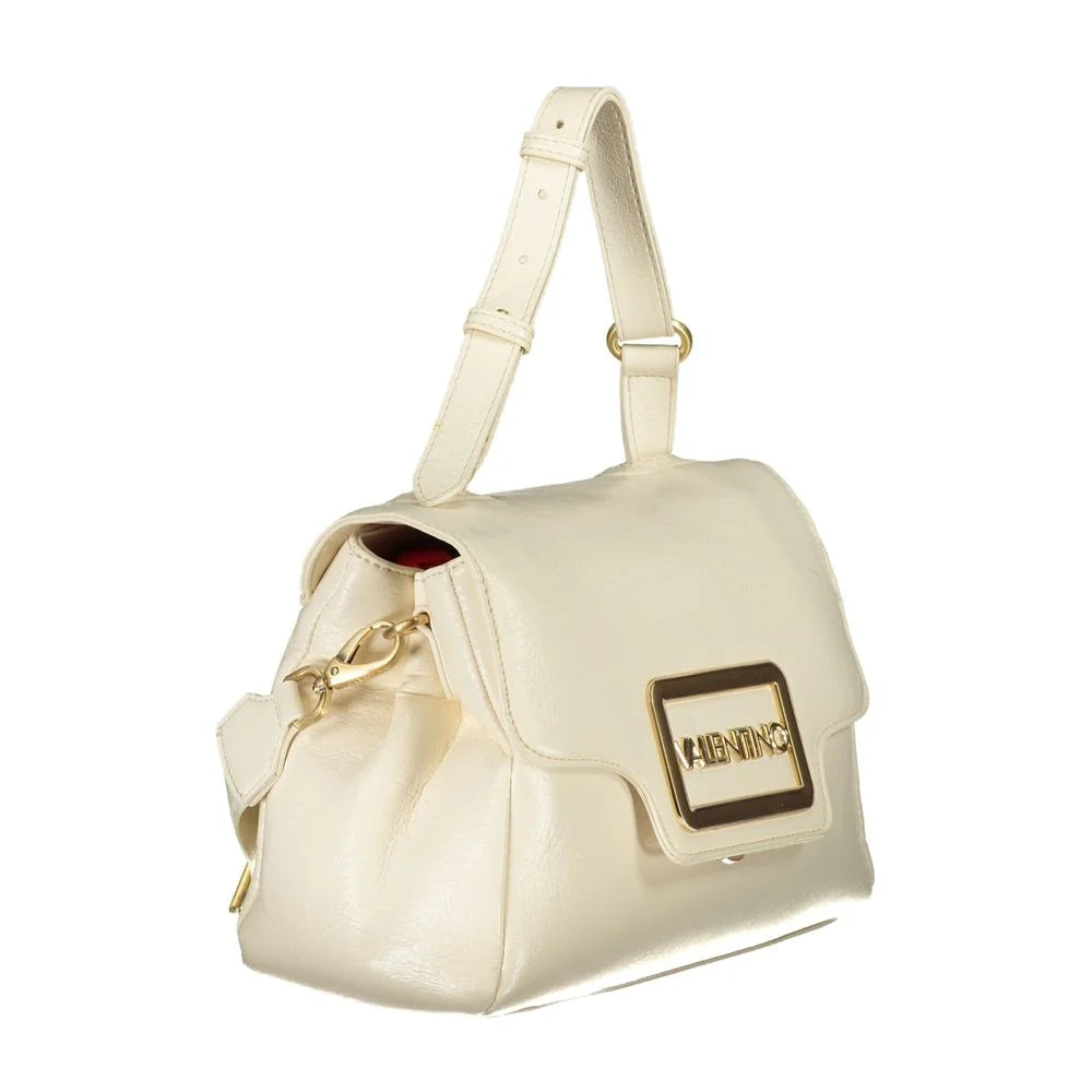 Mario Valentino Beige Polyethylene Women Handbag