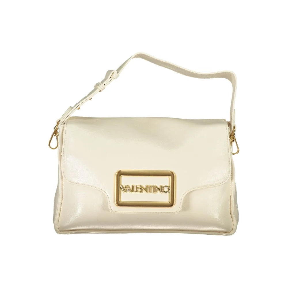Mario Valentino Beige Polyethylene Women Handbag
