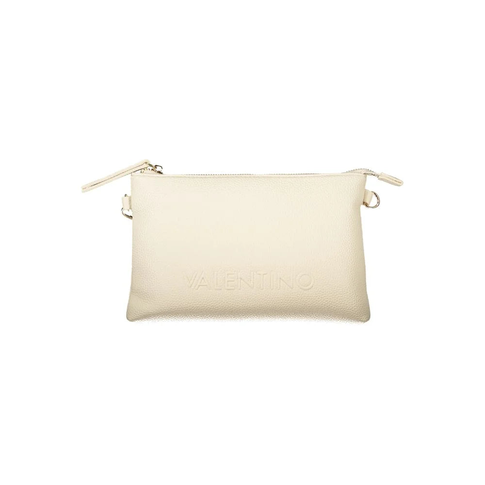 Mario Valentino Beige Polyethylene Women Handbag - Clutch Bags