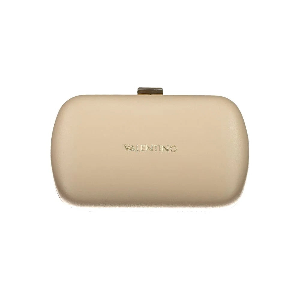 Mario Valentino Beige Polyethylene Women Handbag - Clutch Bags