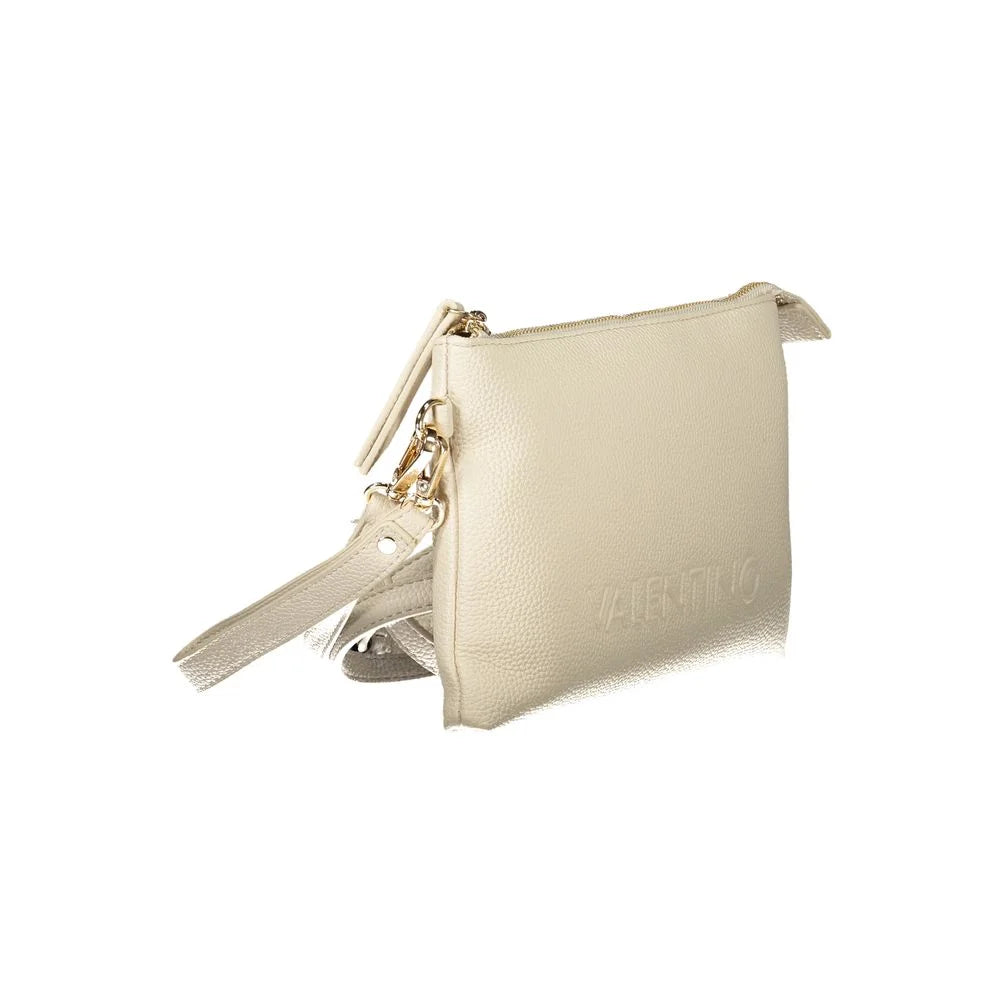 Mario Valentino Beige Polyethylene Women Handbag - Clutch Bags
