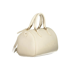 Mario Valentino Beige Polyethylene Women Handbag - Satchel Bags