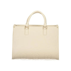 Mario Valentino Beige Polyethylene Women Handbag - Shopper Bags