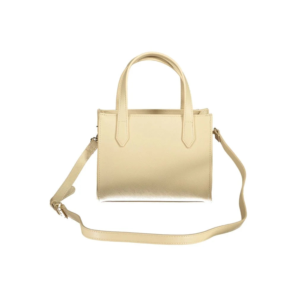 Mario Valentino Beige Polyethylene Women Handbag - Shopper Bags