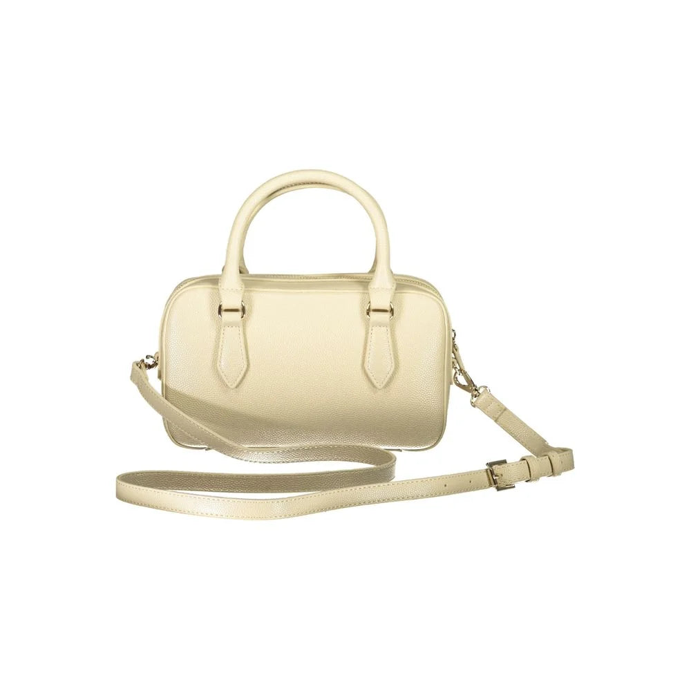 Mario Valentino Beige Polyethylene Women Handbag - Shoulder Bags