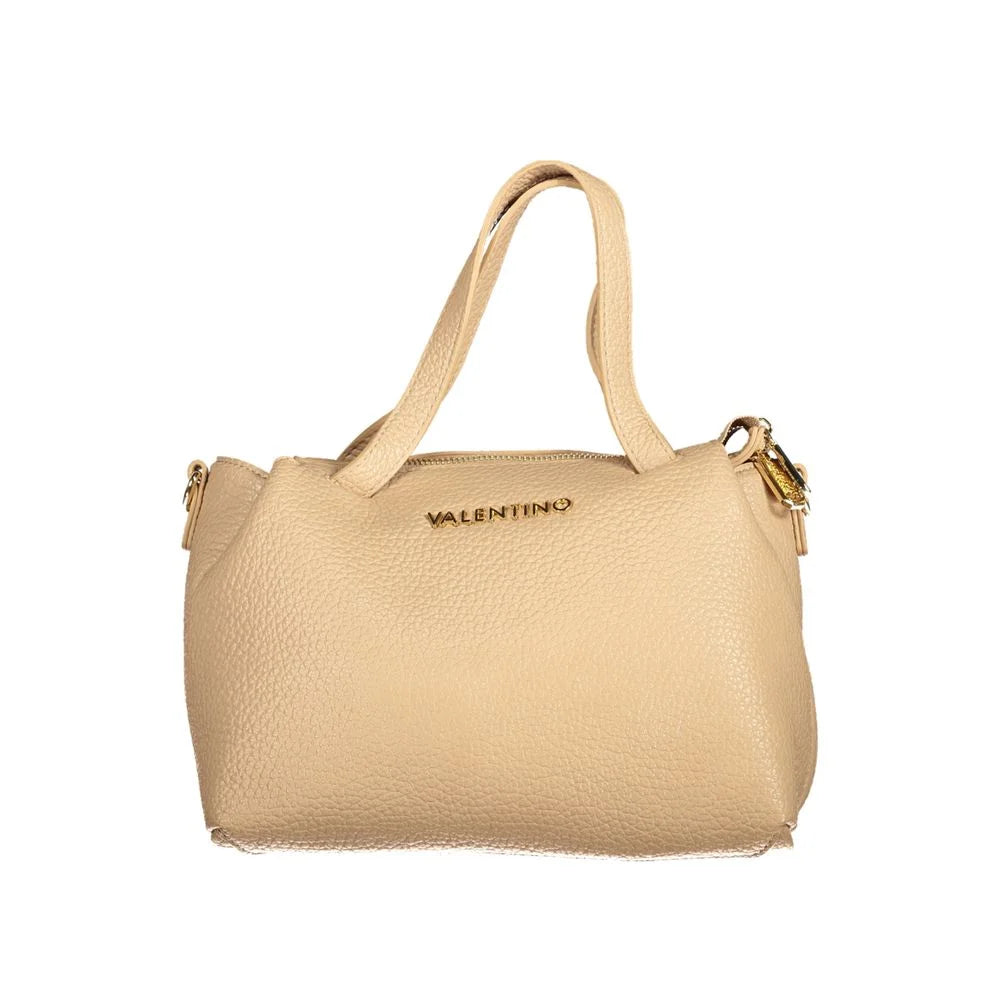Mario Valentino Beige Polyethylene Women Handbag - Shoulder Bags