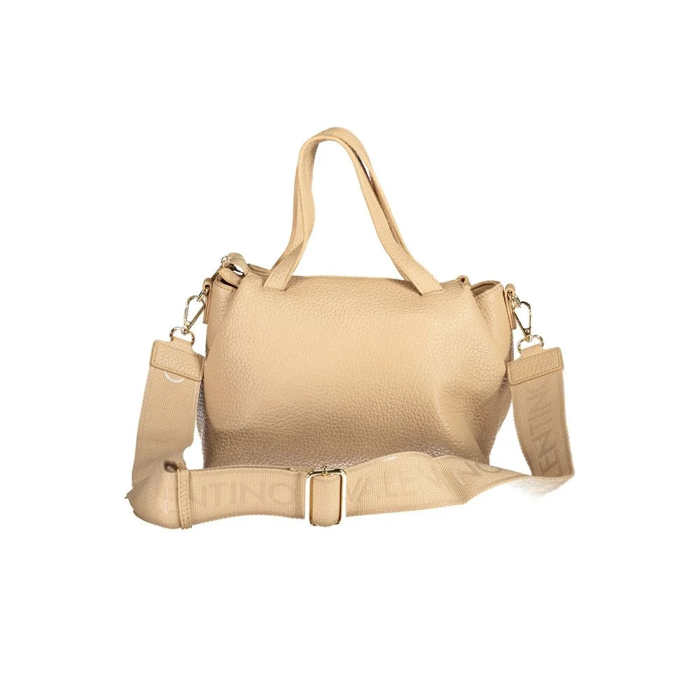 Mario Valentino Beige Polyethylene Women Handbag - Shoulder Bags