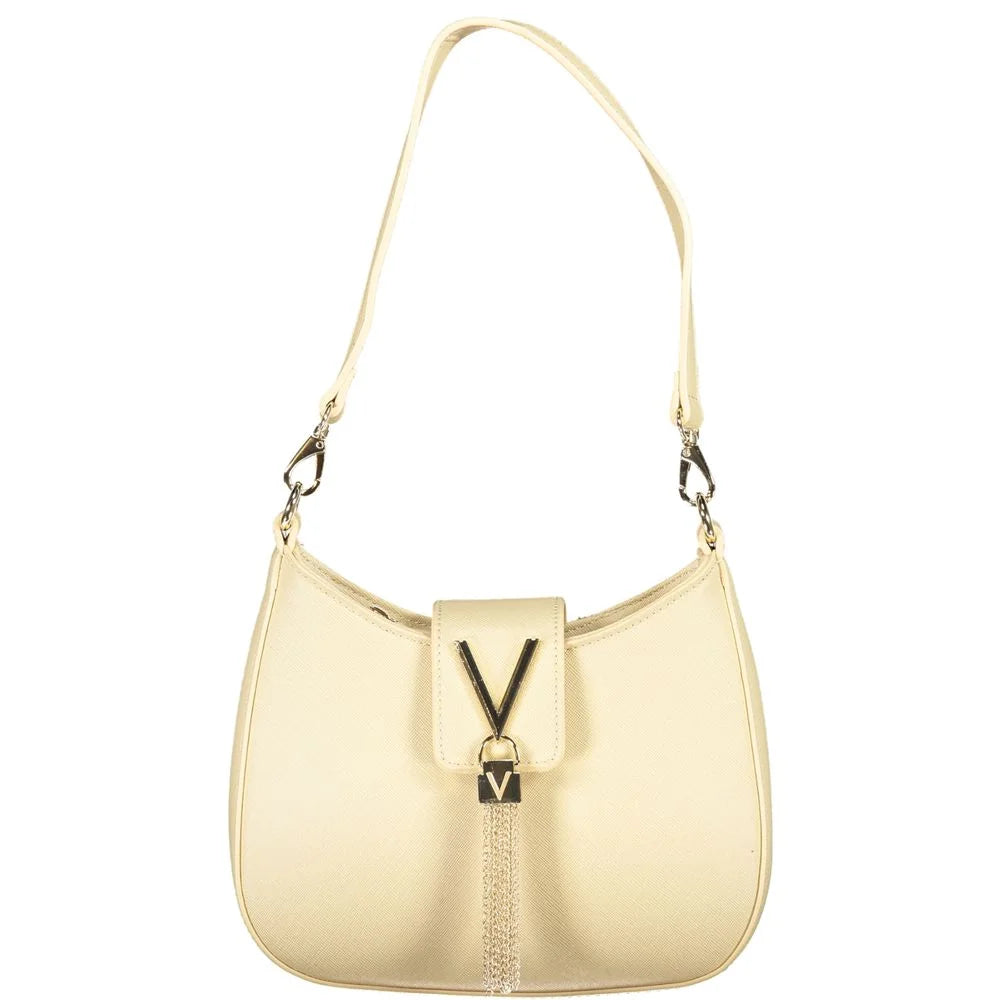Mario Valentino Beige Polyethylene Women Handbag - Shoulder Bags