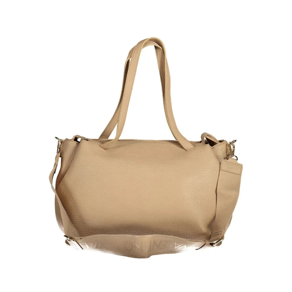 Mario Valentino Beige Polyethylene Women Handbag - Shoulder Bags