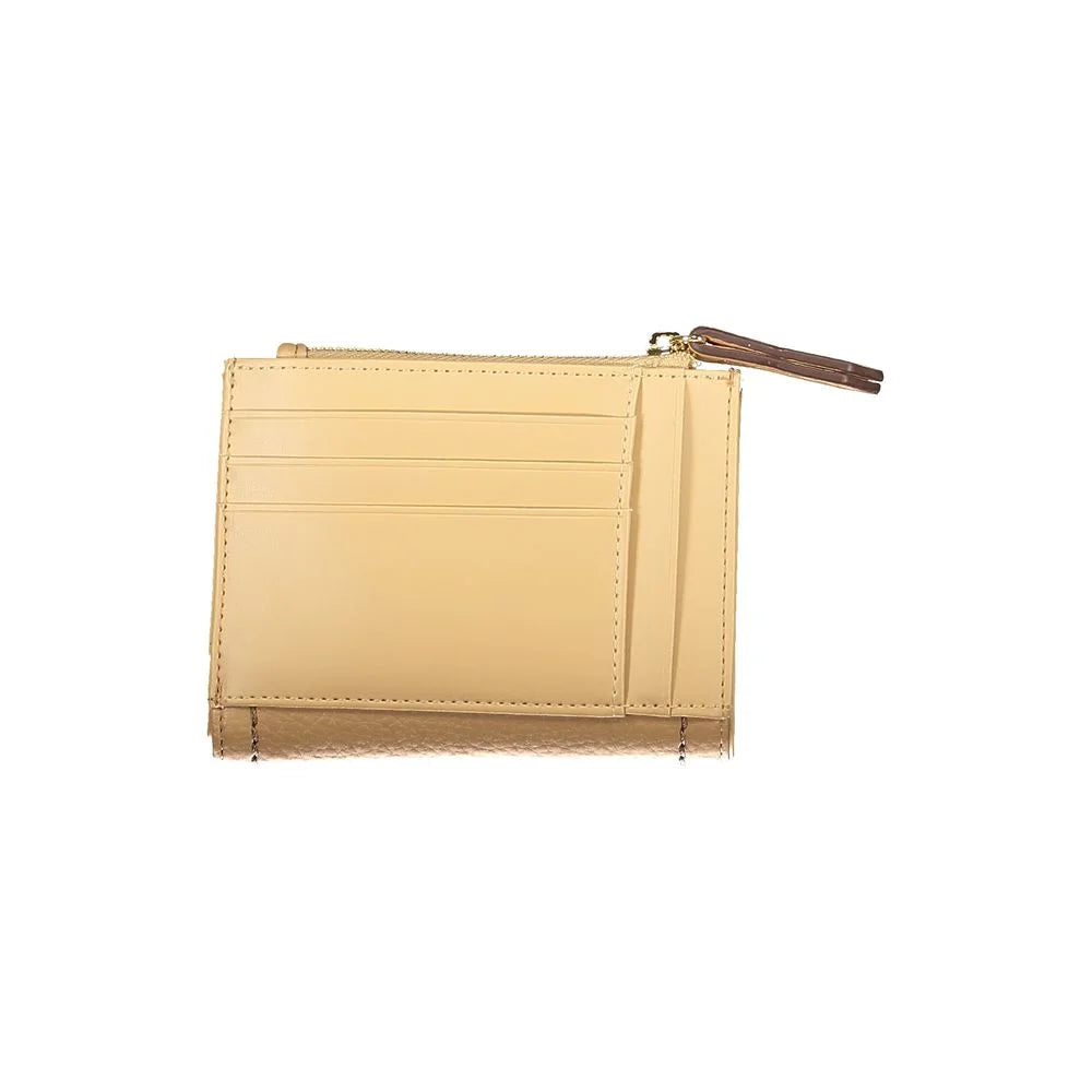 Mario Valentino Beige Polyethylene Women Wallet - Wallets