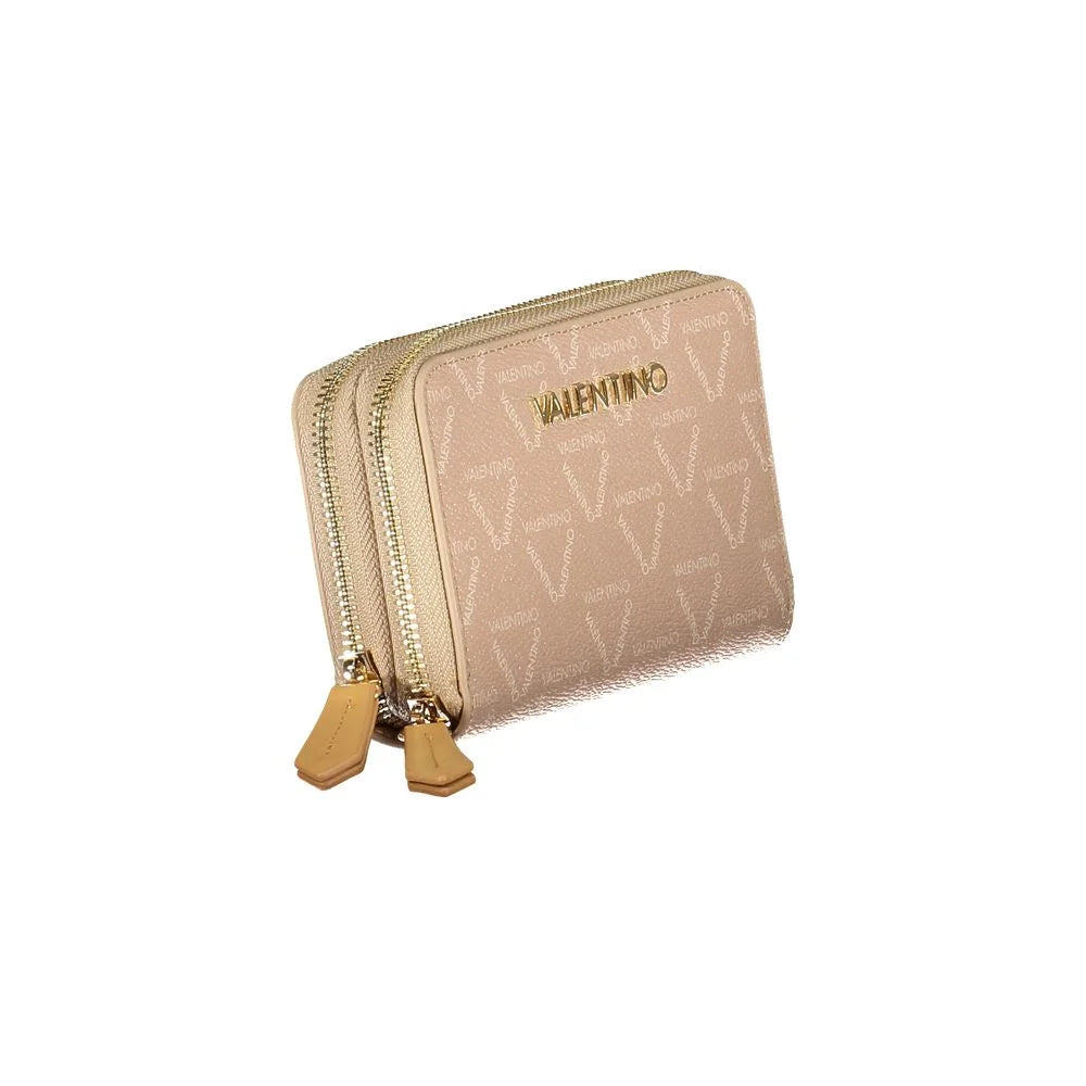 Mario Valentino Beige Polyethylene Women Wallet - Wallets