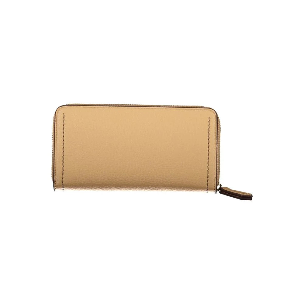 Mario Valentino Beige Polyethylene Women Wallet - Wallets