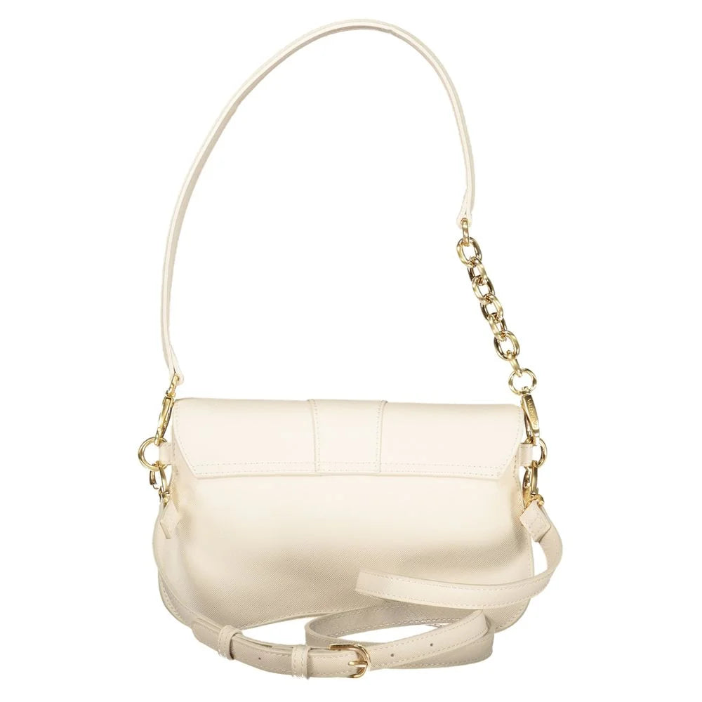 Mario Valentino Beige Polyurethane Women Handbag