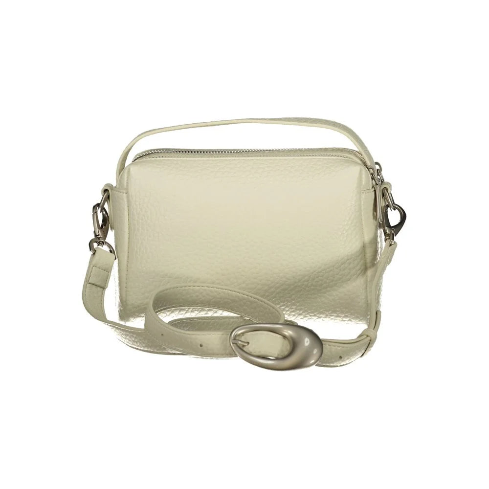 Mario Valentino Bianco Polyurethane Women Handbag