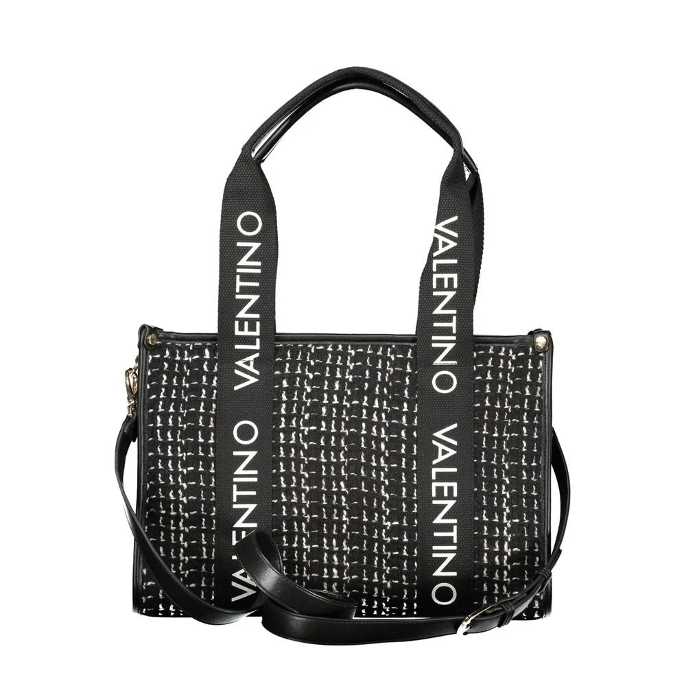 Mario Valentino Black Polyester Women Handbag