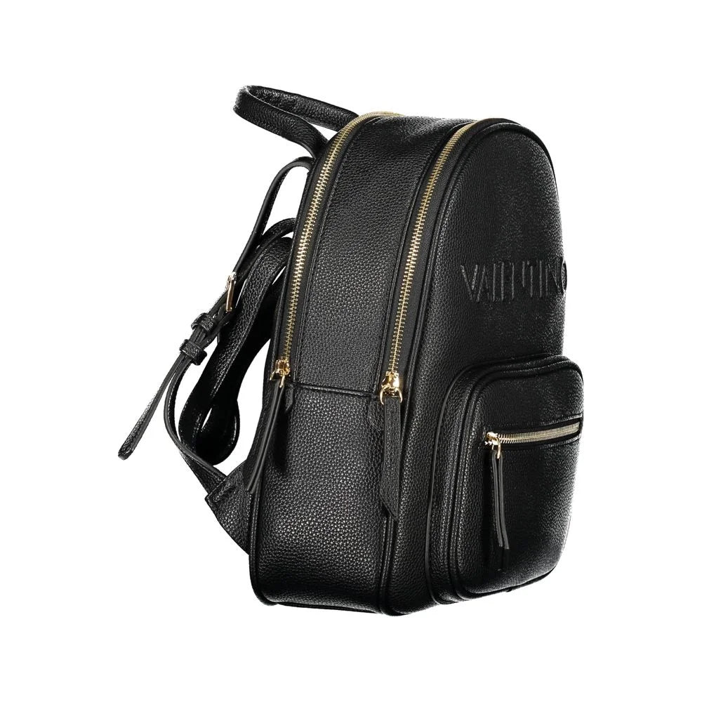 Mario Valentino Black Polyethylene Backpack