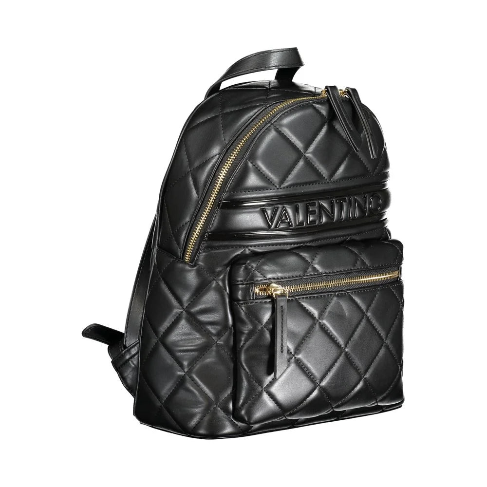 Mario Valentino Black Polyethylene Backpack
