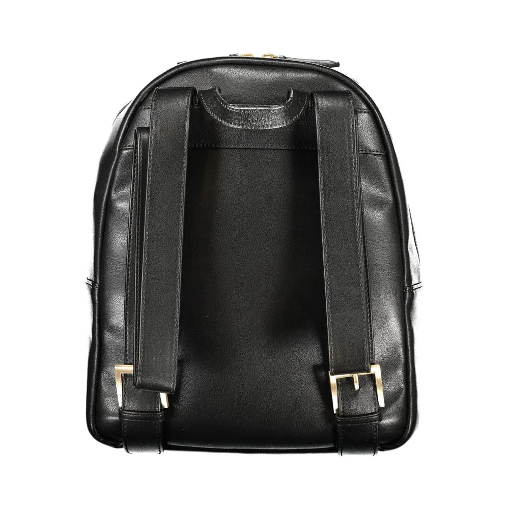 Mario Valentino Black Polyethylene Backpack