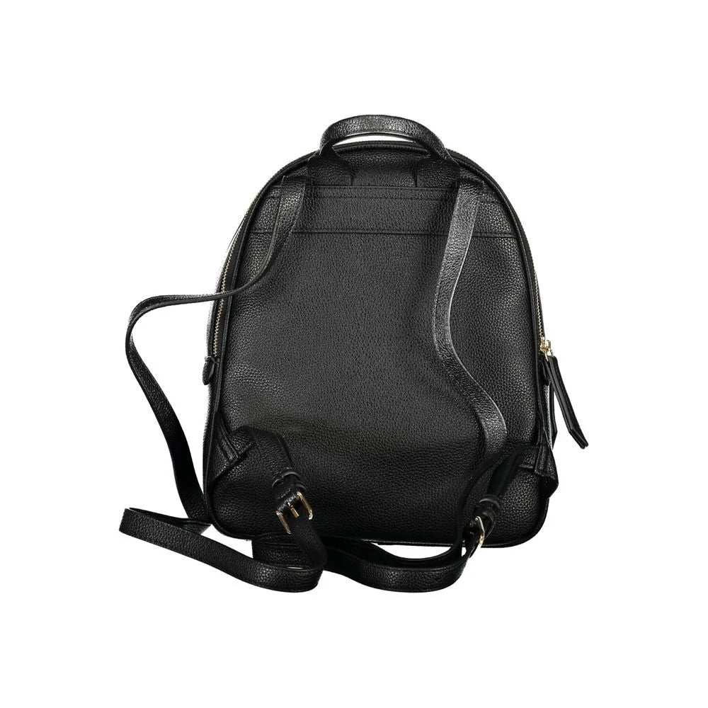 Mario Valentino Black Polyethylene Backpack