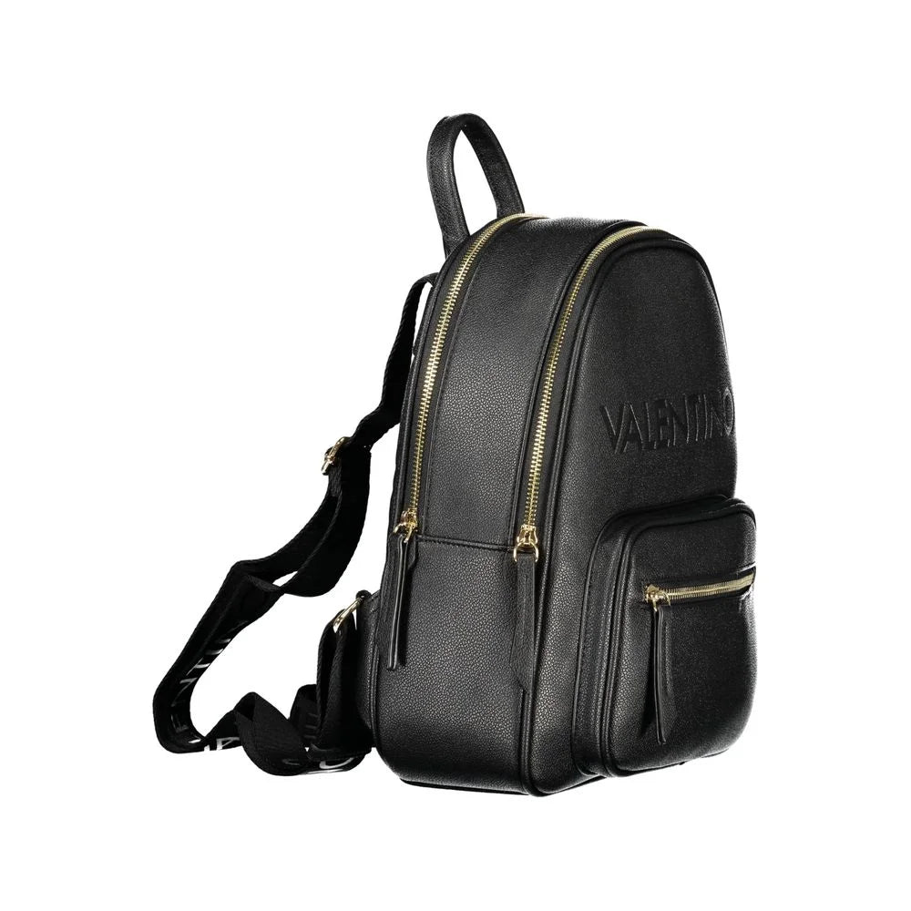 Mario Valentino Black Polyethylene Backpack