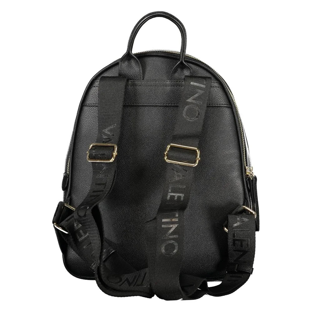 Mario Valentino Black Polyethylene Backpack