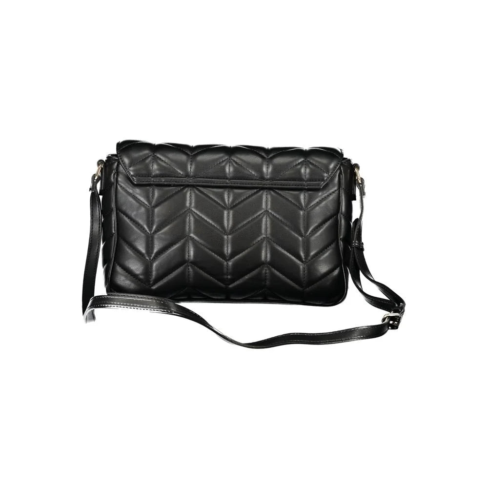 Mario Valentino Black Polyethylene Handbag