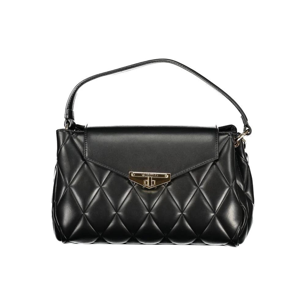 Mario Valentino Black Polyethylene Handbag